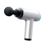 Lomi Cordless Percussion Gun Massager - 4 Interchangeable Heads - Silver-6 intensity levels