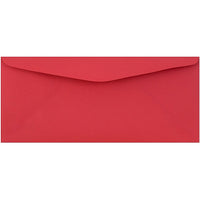 JAM Paper #9 Envelopes - 3 7/8 x 8 7/8 - Red Recycled - 500 Pack (1532900C)-Colour: Red