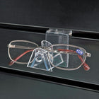 Azar Displays Interlocking Eyeglass Holder For Slat Wall, 25 Pack (550010)-Works on slat wall