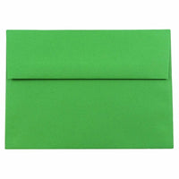 JAM Paper A8 Invitation Envelopes, 5.5 x 8.125, Brite Hue Green Recycled, 1000 Pack (95625B)-Green