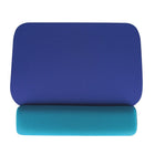 DAC MP-25 Economy Mouse Pad with Wrist Rest, Blue-Helps keep your wrists ergonomically positioned