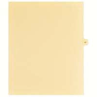 Mark Maker Legal Tabs - Letter Size - Buff - 1/15th cut - 25 tabs per package - 5 packages Pack - Number 67-Buff SingleTabs