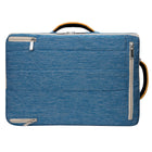 Vangoddy Slate Shoudler Carrying Bag For 15.6" Laptop - Blue-3 carrying options: hand carry bag, messenger bag, or backpack