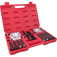 Gray Tools Puller Bearing Separator Set, 5 Ton Capacity-Kit includes: two bearing separators (2" & 3"), four sets of extensions shafts and 5" cross slide puller with center screw (9/16" - 10 x 7").
