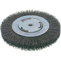 Osborn Economy Crimped Wire Wheel Brushes - Medium Face, 8" Dia., 0.014 Fill, 2" Arbor - 3 Pack-Application Type Steel