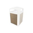 Rubbermaid Aggregate Single Panel For 45-Gallon Landmark Series Containers (FG400400ROCK)-Colour - River Rock