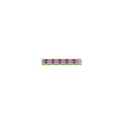 Musgrave Pencil Company Geometric Glitz Pencil - 0.7mm - #2 HB - 12 Packs of 12 (MUS2542D)-Metal ferrule