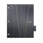 Five Star Style 5-Tab Poly Dividers - 11" x 9-3/8" - Assorted Patterns-8
