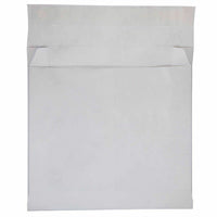 JAM Paper Tyvek Expandable Booklet Catalog Envelopes with Peel & Seal Closure - 12" x 16" x 4" - White - 100 Pack -Colour: White