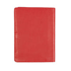 Karla Hanson 28601 Professional & Travel Prestige Leather International Passport Cover, Red-Credit card slot