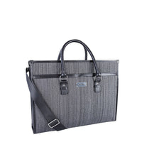 Nextech NXT1034 005 15.6-inch Laptop Ladies Brief Case - Grey-Adjustable and removable shoulder strap