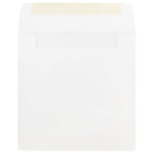 JAM Paper 6 x 6 Square Envelopes, White, 250 Pack (28416H)-Blank interior for personalized message
