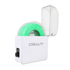 Creality Filament Dry Box-Filament feeds out of the transparent cover easily and allows clear view of filament left on spool while printing