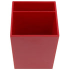 JAM Paper Plastic Pen Holder, Red (341RE)-Hold all of your pens alongside all of your other writing instruments.