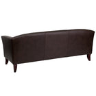 Flash Furniture HERCULES Imperial Series Brown Leather Sofa-Brown LeatherSoft Upholstery