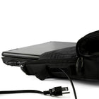 Vangoddy 15.6" Laptop Messenger Bag - Black-Front pocket size 6.5" x 8" size.