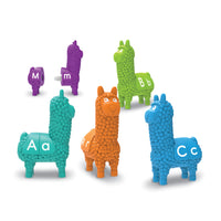 Learning Resources Snap-n-Learn Letter Llamas - Multicolor-Discover new letters and early color matching with these adorable llama friends