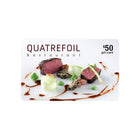 Quatrefoil $50 Gift Card-Air Miles cannot be collected on Gift Card purchases.