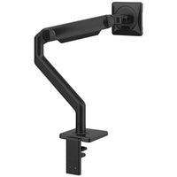 Humanscale M2.1 Monitor Arm - M21CMBBTB-With innovative features like its Compensator Mechanism and Self-Lubricating Precision Bearings, M2.1 allows users to effortlessly adjust their monitor(s) to their optimal ergonomic position while also providing top-to-bottom cable management