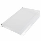 JAM Paper Plastic 3 Hole Punch Binder Envelopes with Zip Closure #10 Wallet Booklet - 6" x 9 1/2" - Clear - 12 Pack-Quantity: 12 per pack