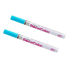 Marvy Uchida Fine-Line Opaque Paint Markers - Light Blue - 2 Pack-Colour: Light Blue