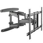 StarTech Flat-Screen TV Wall Mount, Full Motion, Heavy Duty Steel (FPWARTB2)-Heavy-duty steel TV wall mount with dual-arm design