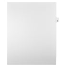 Mark Maker Legal Tabs - Letter Size - White - 1/25th cut - 25 tabs per package - 5 packages Pack - Number 82-White Single Tabs