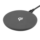 Basic Tech 10W Wireless Qi Charging Pad - Charcoal-Qi Certified