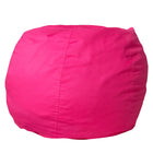 Flash Furniture Small Solid Hot Pink Kids Bean Bag Chair-Child Sized Bean Bag