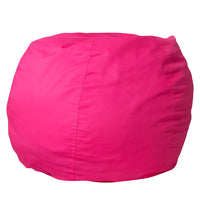 Flash Furniture Small Solid Hot Pink Kids Bean Bag Chair-Child Sized Bean Bag