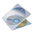 DAC MP-157 Slimline Single CD/DVD Jewel Cases in boxed packages, 50 Pack-Made of break resistant durable plastic