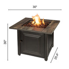 Endless Summer 30" The Burlington LP Gas Fire Pit-Automatic shutoff safety device