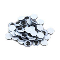 Charles Leonard Creative Arts Round Wiggle Eyes, Black, 15mm, 750/Pack (CHL64515)-Round wiggle eyes give life to dolls, animals, toys and more