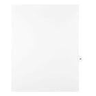 Mark Maker Legal Exhibit Index Tab White Single Tabs, 1/15th Cut, Letter Size, No Holes, Number 85, 25 Pack-White Single Tabs, 1/15th Cut