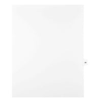 Mark Maker Legal Exhibit Index Tab White Single Tabs, 1/15th Cut, Letter Size, No Holes, Number 85, 25 Pack-White Single Tabs, 1/15th Cut