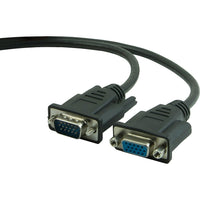 Staples 10' VGA/SVGA Monitor Extension Cable, Black-Extends the length of a VGA/SVGA monitor cable by 10'