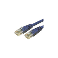 StarTech C6PATCH3BL 3' Cat 6 Molded Patch Cable, Blue-RJ-45 Male connector on both sides for dependable network connectivity