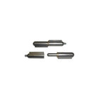 Intercon 2-Piece Weld-On Hinges - 6 Pack-Mild Steel w/Fixed Steel Pin, Brass Washer & Grease Fitting