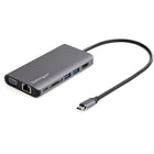 Startech USB C Multiport Adapter USB-C Mini Travel Dock w/ 4K HDMI or 1080p VGA-USB C Multiport Adapter