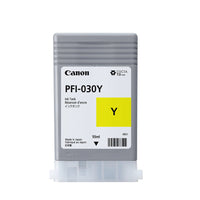 Canon PFI-030Y Pigment Yellow Ink Tank, 55ml-Yellow