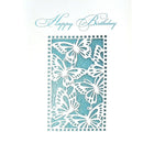 Rosedale Greeting Card, Happy Birthday, Butterfly-Printed on premium coated card stock