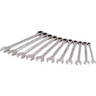 Gray Tools 11 Piece Metric, Combination Fixed Head, Ratcheting Wrench Set, 8mm-19mm-Contains Sizes: 8, 10, 11, 12, 13, 14, 15, 16, 17, 18, 19mm.