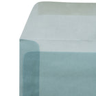 JAM Paper 6 x 6 Square Envelopes, Ocean Blue Translucent Vellum, 25 Pack (PACV512)-Opening: Square