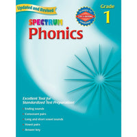 Carson Dellosa Spectrum "Phonics" Workbook, Grade 1 (CD-704604)-Age group and grade: Ages 6 - 7 years and grade 1st