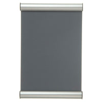 SECO 2-Sided Snap Poster Frame Case, 8.5 x 11 Inches, Silver  -Quick 2 sided snap spring hinged front load frame makes it quick and easy to switch posters and pictures