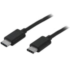 StarTech USB-C to USB-C Cable, M/M, 3 m (10 ft.), USB 2.0 (USB2CC3M)-Offers 3 meters in cable length for convenient and flexible positioning of your USB-C mobile devices