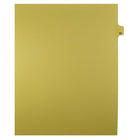 Mark Maker Legal Exhibit Index Tab Buff Single Tabs, 1/25th Cut, Letter Size, No Holes, Number 80, 25 Pack-Buff Single Tabs, 1/25th Cut
