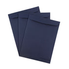 JAM Paper 9 x 12 Open End Catalog Envelopes, Navy Blue, 100 Pack (51287431g)-Opening: open end