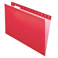 Pendaflex Premium Coloured Hanging File Folders - Legal Size - Red - 25 Pack-10 times stronger than standard folders to last longer and hold more without tearing