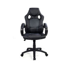 TygerClaw Executive High Back Gaming Style Chair, Black-Upholstered in soft and durable Smooth Black PolyUrethane(PU) & PolyVinyl Chloride(PVC) Mesh